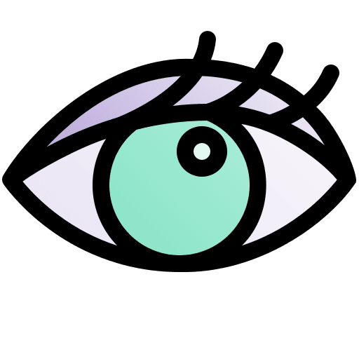 Eyelash eye make up facial icon