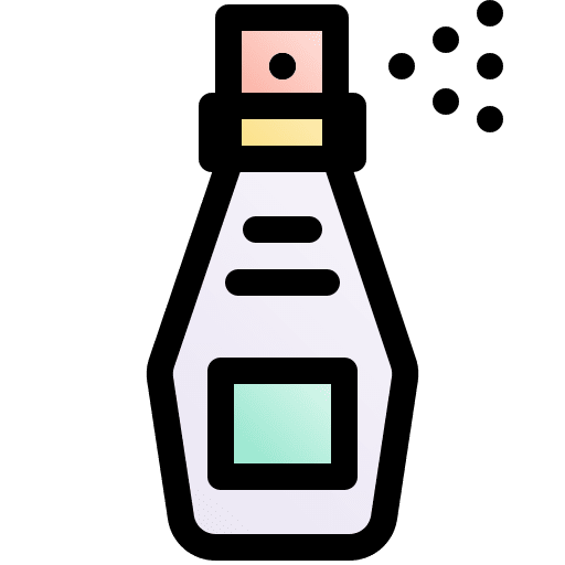Spray feminine facial skincare icon Spray feminine facial skincare icon