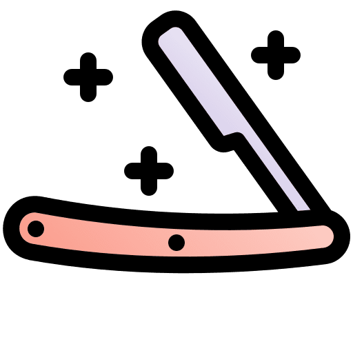 Razor shave grooming barber icon Razor shave grooming barber icon