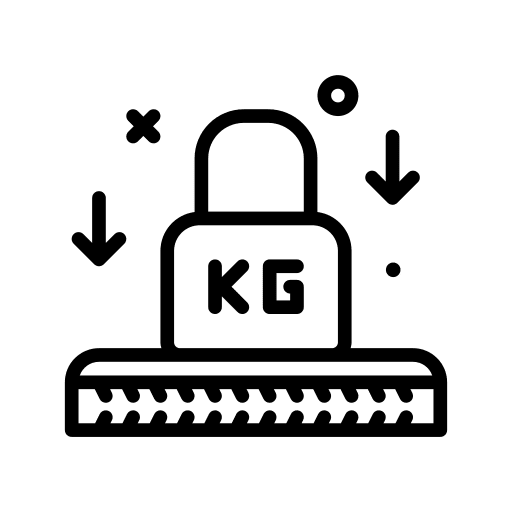 Strong fibre strong textile icon