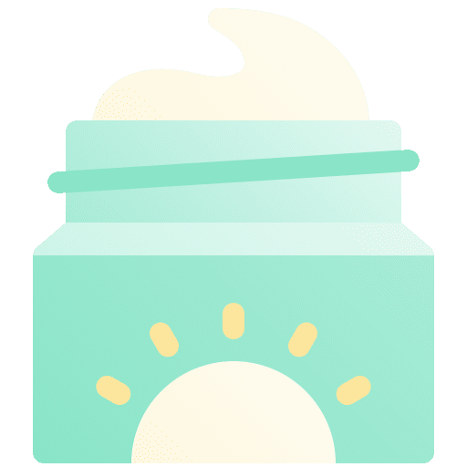 Cream care beauty skin care icon Cream care beauty skin care icon