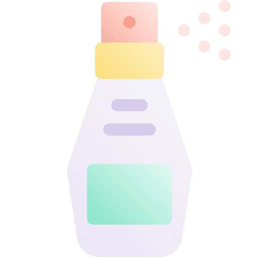 Spray skin care feminine care icon Spray skin care feminine care icon