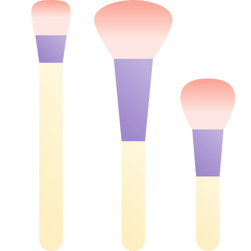 Brush brush facial beauty icon Brush brush facial beauty icon