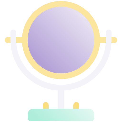 Mirror make up grooming mirror icon Mirror make up grooming mirror icon