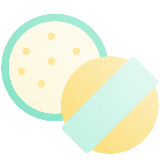 Powder grooming cosmetics powder icon Powder grooming cosmetics powder icon