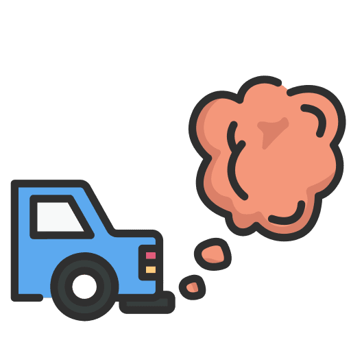 Pollution pollution smog transportation icon