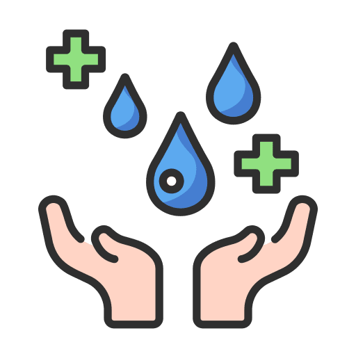Save water ecology and environment nature save water icon