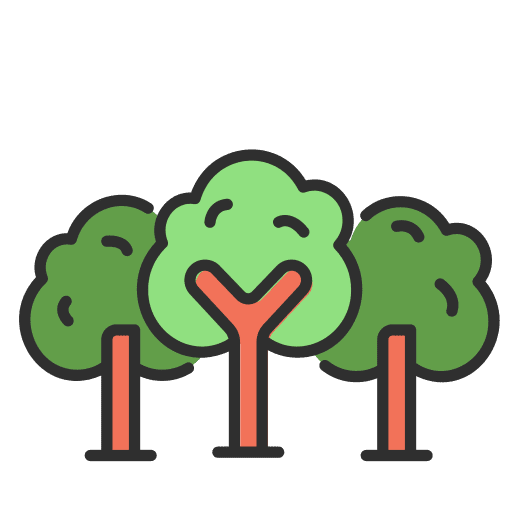 Forest tree landscape wood icon Forest tree landscape wood icon