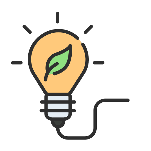 Lightbulb power energy bright icon Lightbulb power energy bright icon