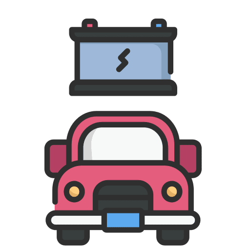 Electric car charger energy electric car icon Electric car charger energy electric car icon