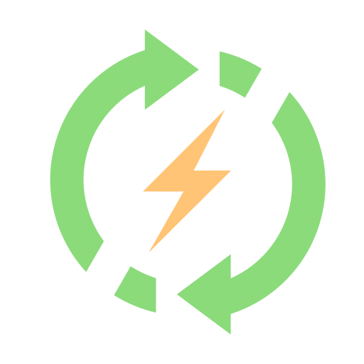 Renewable energy renewable energy energy power icon