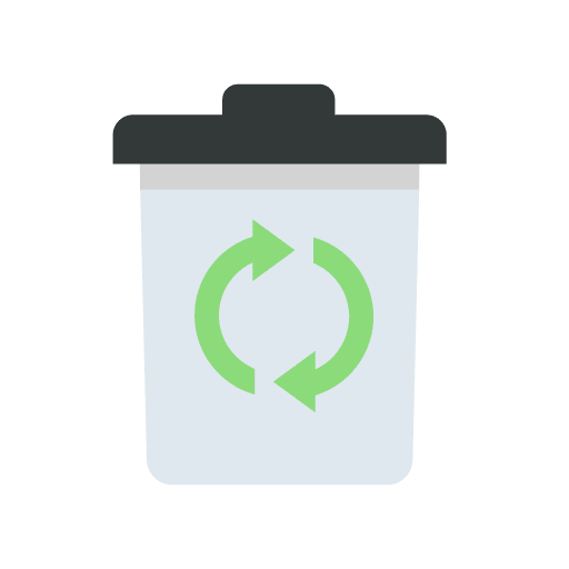 Bin waste bin ecology and environment icon Bin waste bin ecology and environment icon