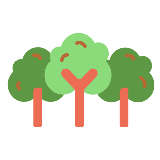 Forest outdoor landscape forest icon Forest outdoor landscape forest icon