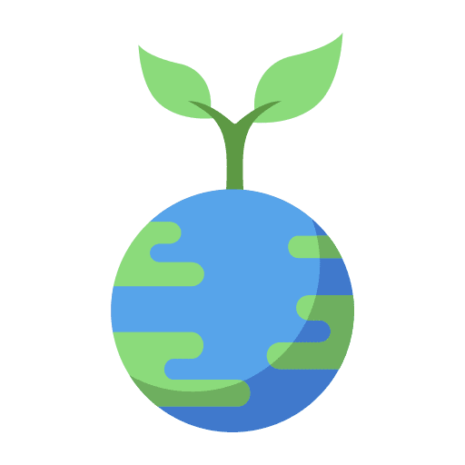 Earth ecology and environment planet nature icon Earth ecology and environment planet nature icon