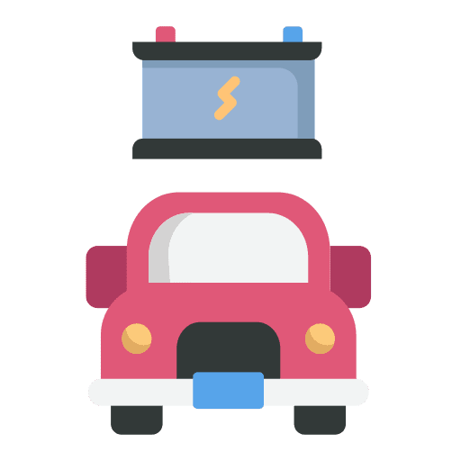 Electric car auto charger energy icon Electric car auto charger energy icon