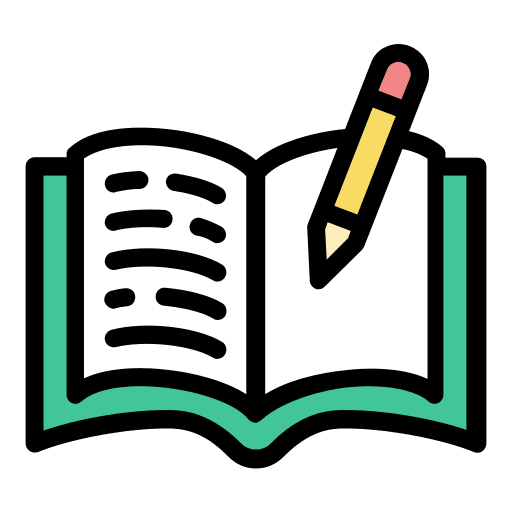 Homework homework stay at home writing icon