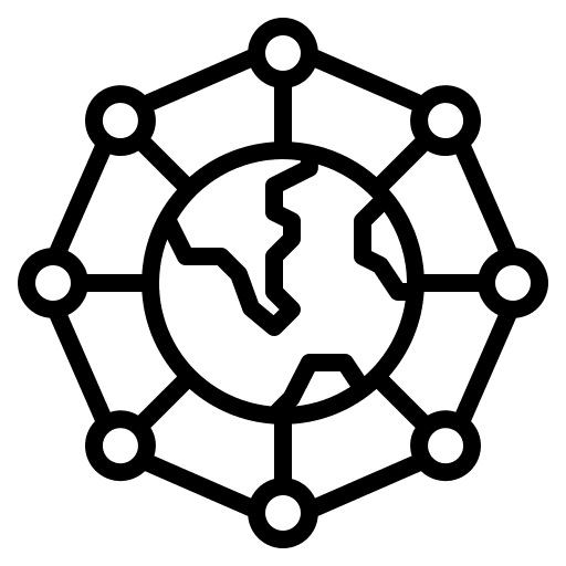 Network network global connection icon