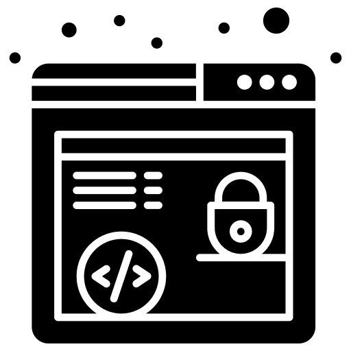 Coding technology internet web development icon Coding technology internet web development icon