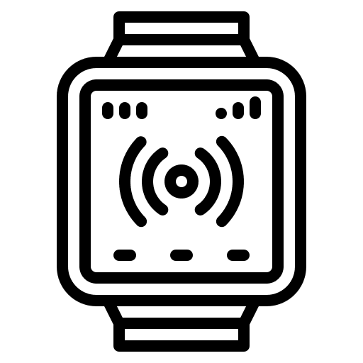 Smartwatch connection wifi smartwatch icon