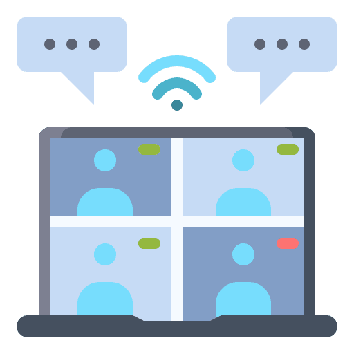 Conference conference computer iot icon
