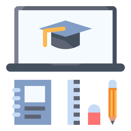 Education remote internet of things smart icon