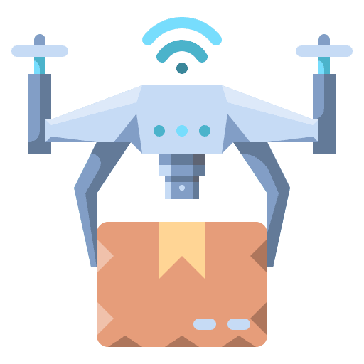 Drone drone technology internet of things icon