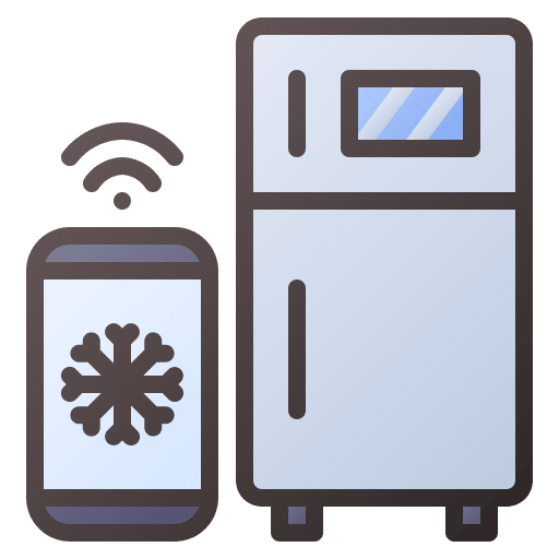 Refrigerator remote electronics wireless icon
