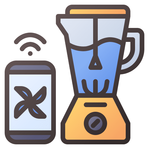 Blender control wireless iot icon