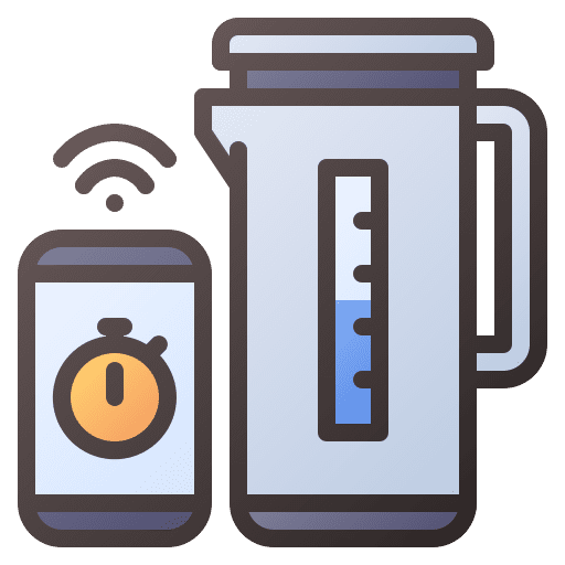 Kettle control kettle timer icon