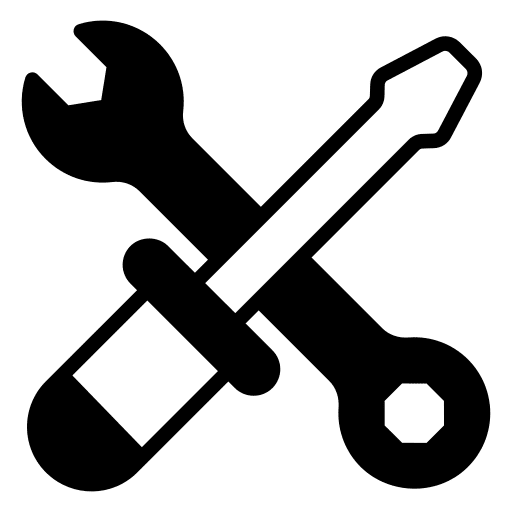 Repair equipment tools repair settings icon