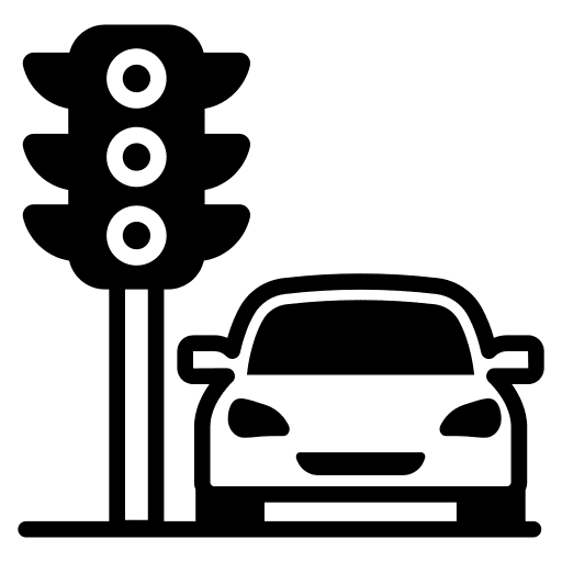 Road signal traffic light transportation traffic lights icon