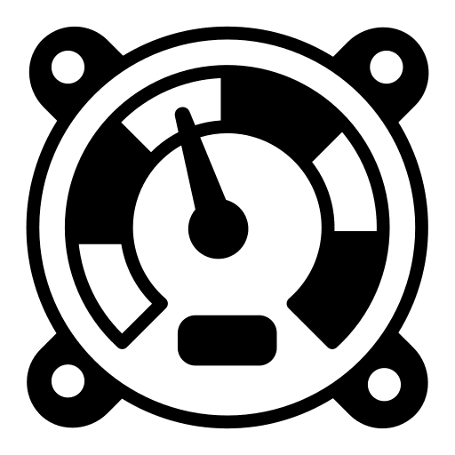 Speedometer difficulty speed velocity icon
