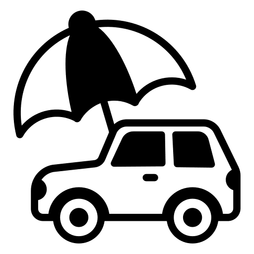 Car insurance transport vehicle transportation icon