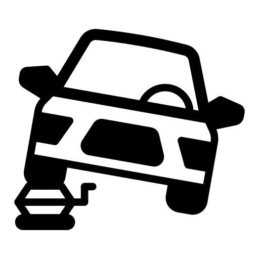 Car jack vehicle transportation automobile icon