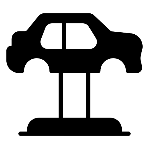 Car repair pickup car transportation repair icon