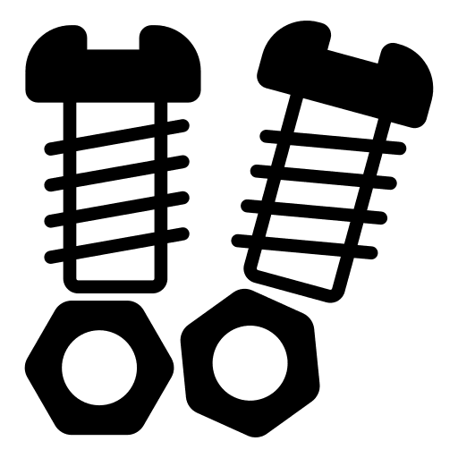 Ironware nuts nut transportation icon