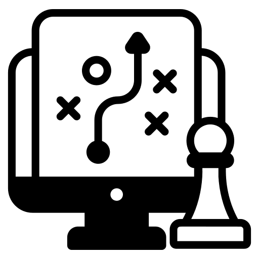 Planning strategy planning strategy strategic plan icon