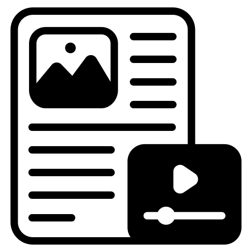 Video content content video video content icon