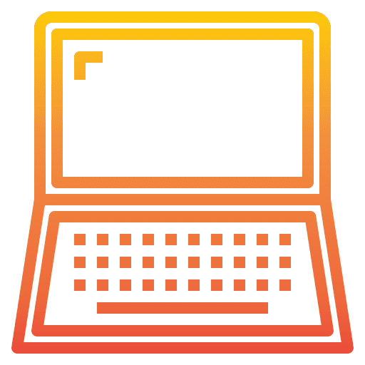 Laptop electronics technology computing icon