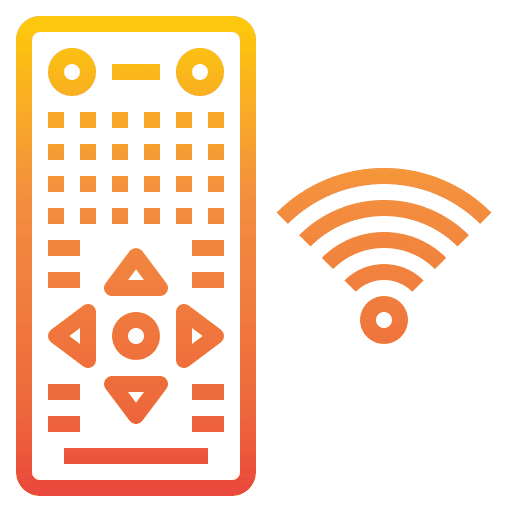 Remote control device remote control television icon Remote control device remote control television icon