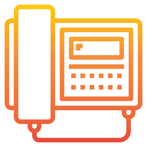 Telephone telephone communication office material icon Telephone telephone communication office material icon