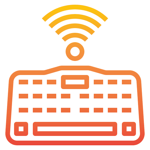 Wireless keyboard communications wireless keyboard keys icon Wireless keyboard communications wireless keyboard keys icon