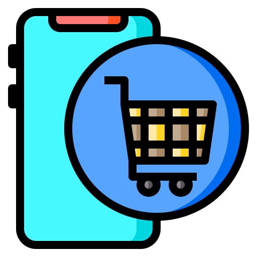 Online shopping ecommerce mobile shopping online shopping icon
