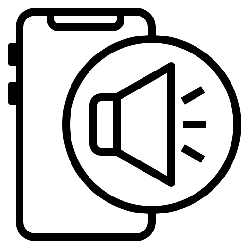 Sound speaker sound voice icon