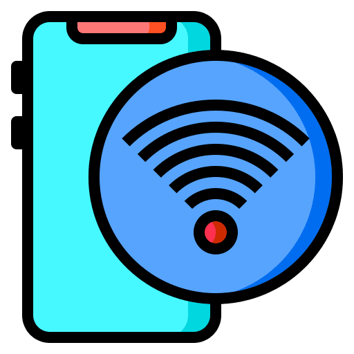 Wifi ui wireless connectivity cellphone icon