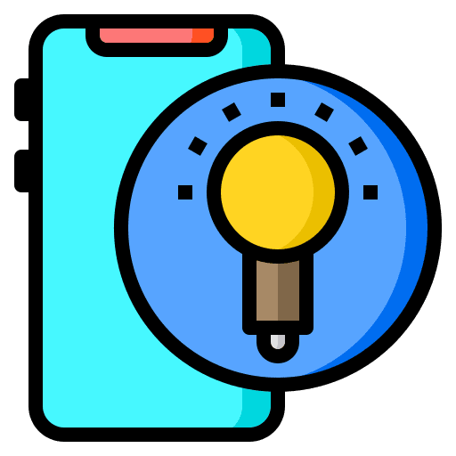 Light flashlight lamp ui icon Light flashlight lamp ui icon