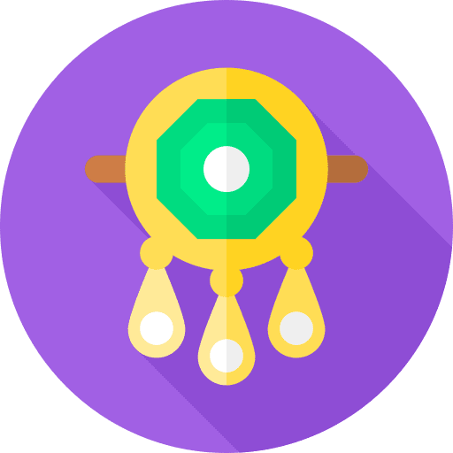 Brooch jewel brooch accessory icon Brooch jewel brooch accessory icon