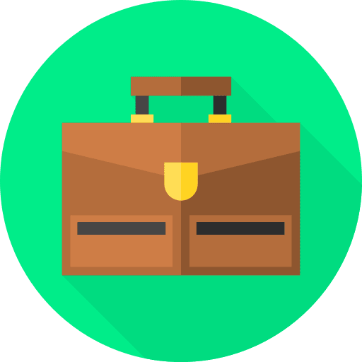 Briefcase suitcase business and finance accessory icon Briefcase suitcase business and finance accessory icon