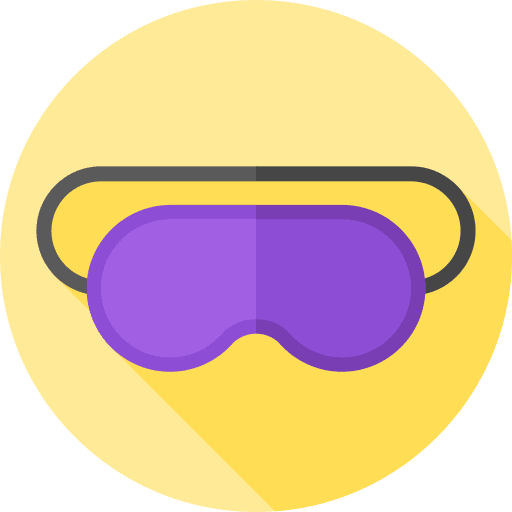 Sleeping mask rest calm asleep icon Sleeping mask rest calm asleep icon
