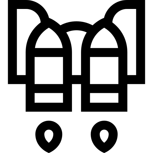 Jet pack technological technology propulsion icon
